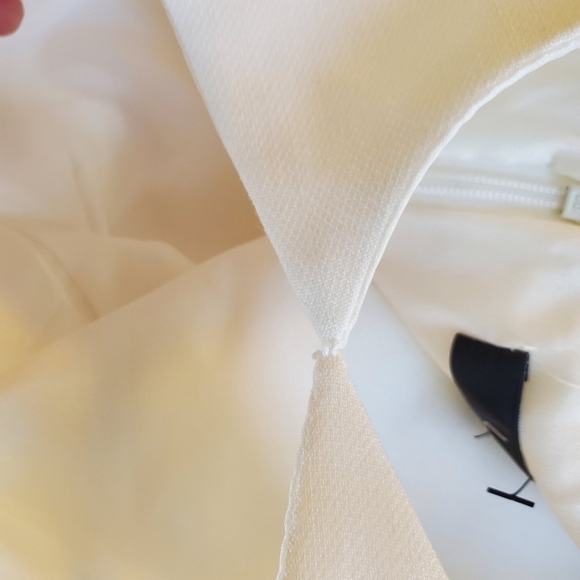 Lulus Dinah White One Shoulder Dress Sz M - Picture 16 of 17